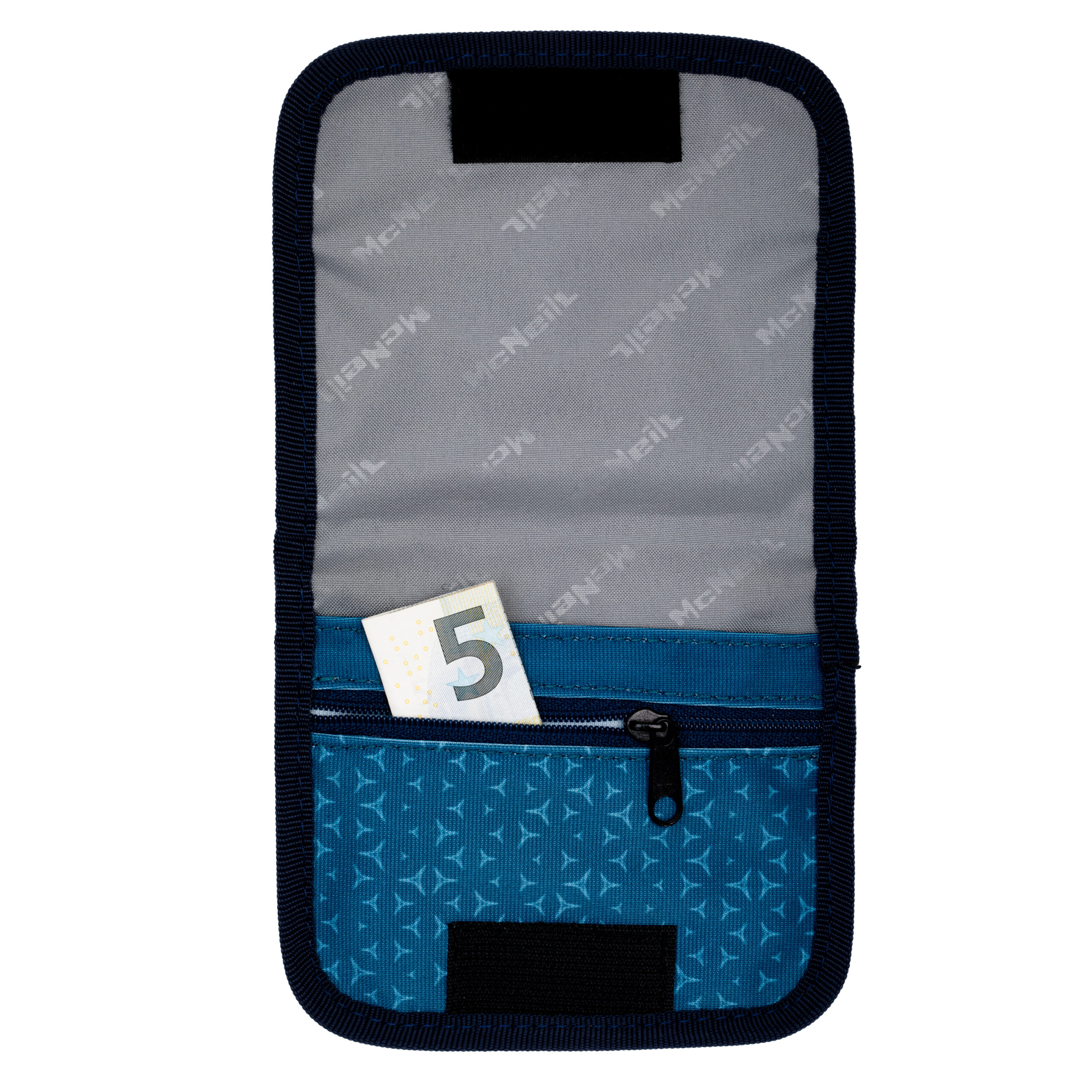 McNeill Brustbeutel TETRA – Kinderbrustbeutel mit Klarsichtfenster für Geld, Fahrkarte und Ausweis – Bild 2