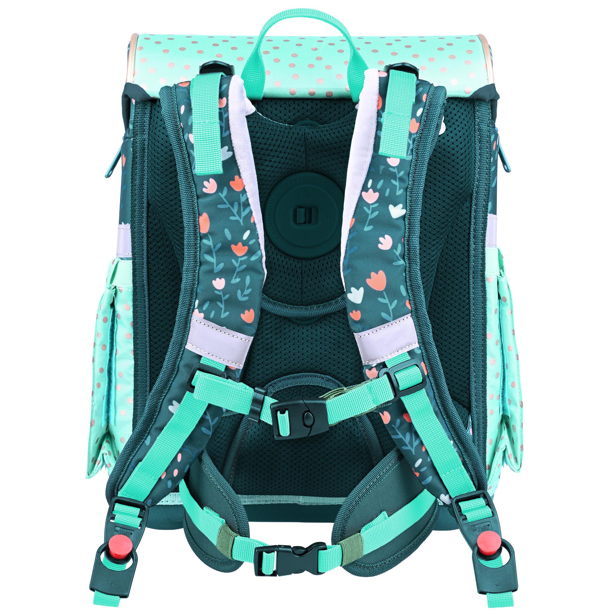 McNeill Primo Deary Schulranzen – 9-teiliges Set mit Brotdose, Trinkflasche & zwei McAddys – Bild 5