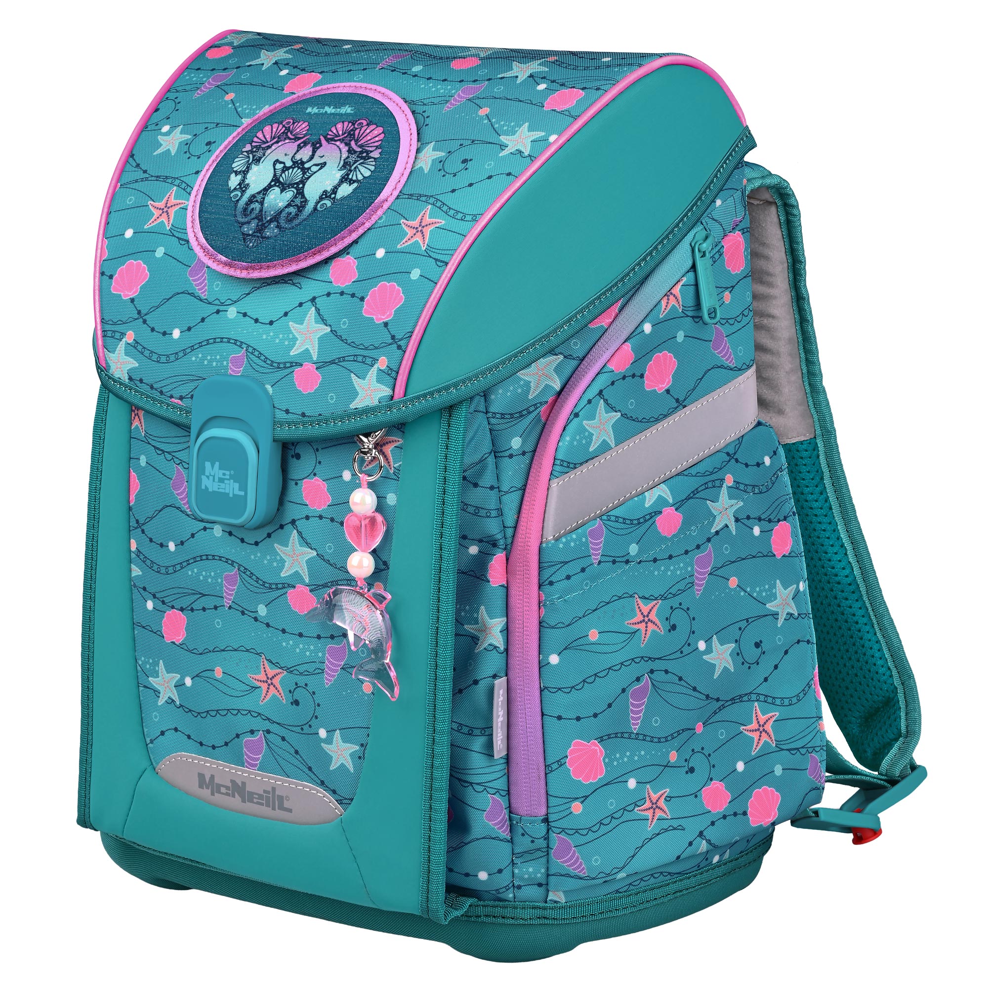 McNeill Primo Seafish – 9-teiliges Set mit Brotdose, Trinkflasche & zwei McAddys – Bild 3