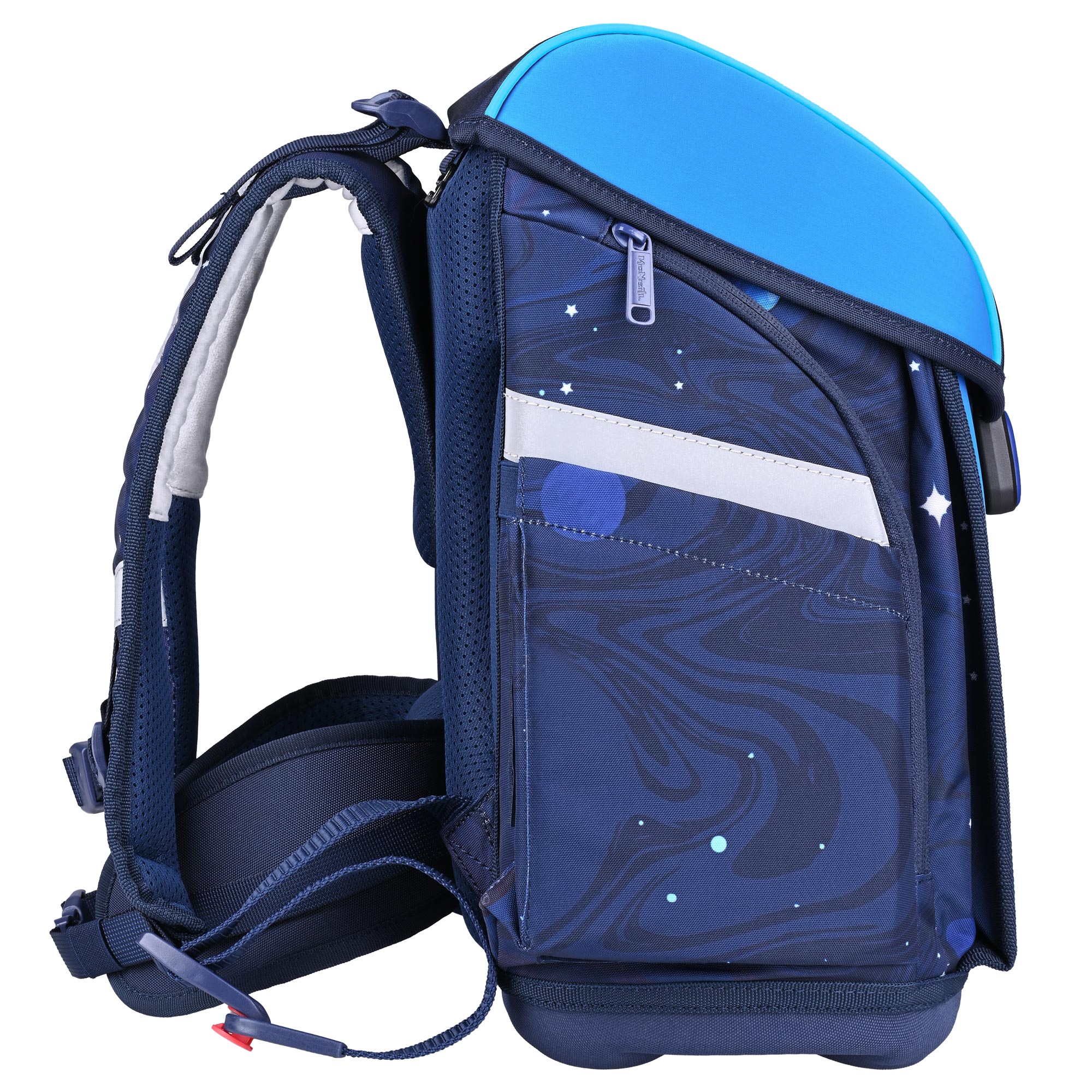 McNeill Primo Space Schulranzen – 9-teiliges Set mit Brotdose, Trinkflasche & zwei McAddys – Bild 4