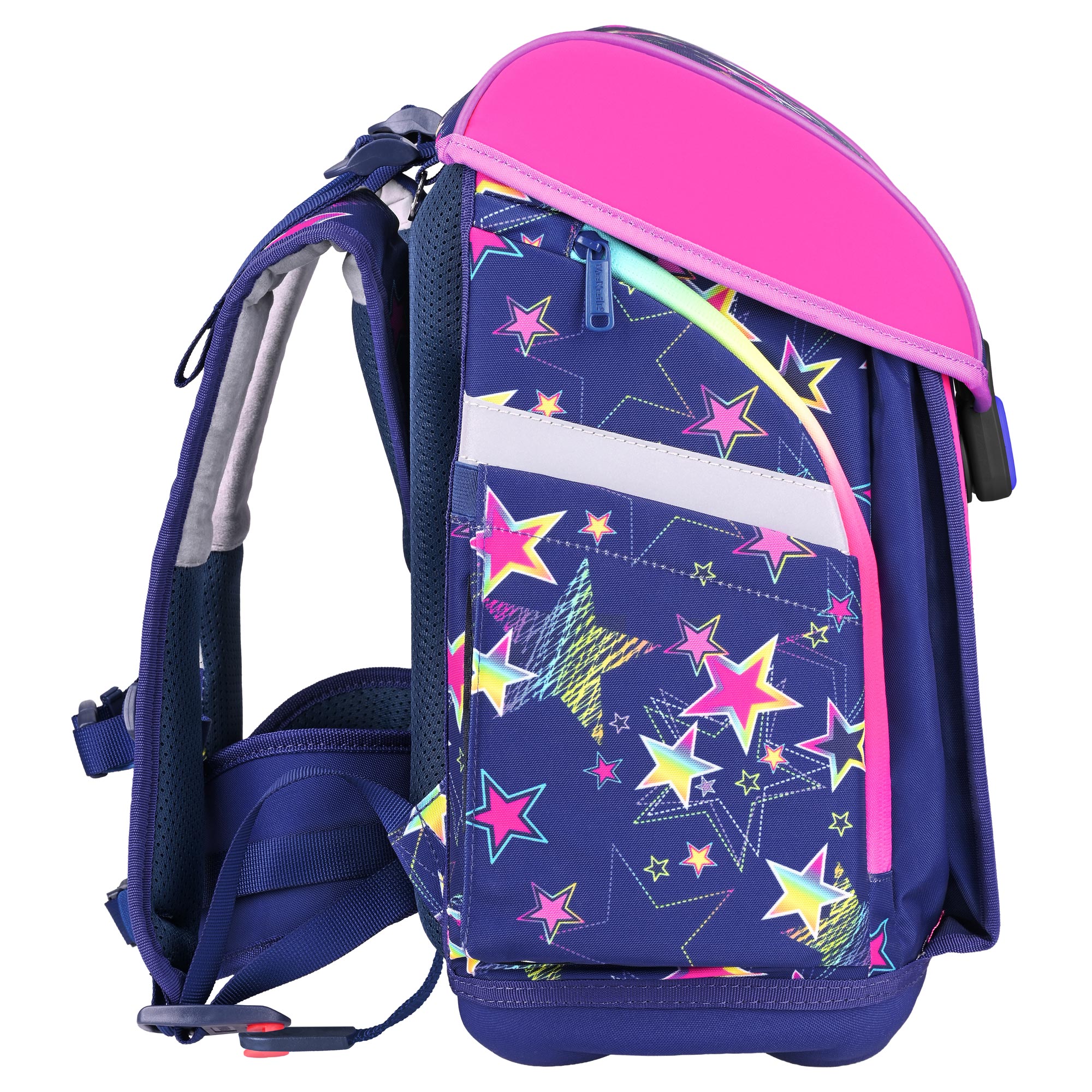 McNeill Primo Stars Schulranzen – 9-teiliges Set mit Brotdose, Trinkflasche & zwei McAddys – Bild 4