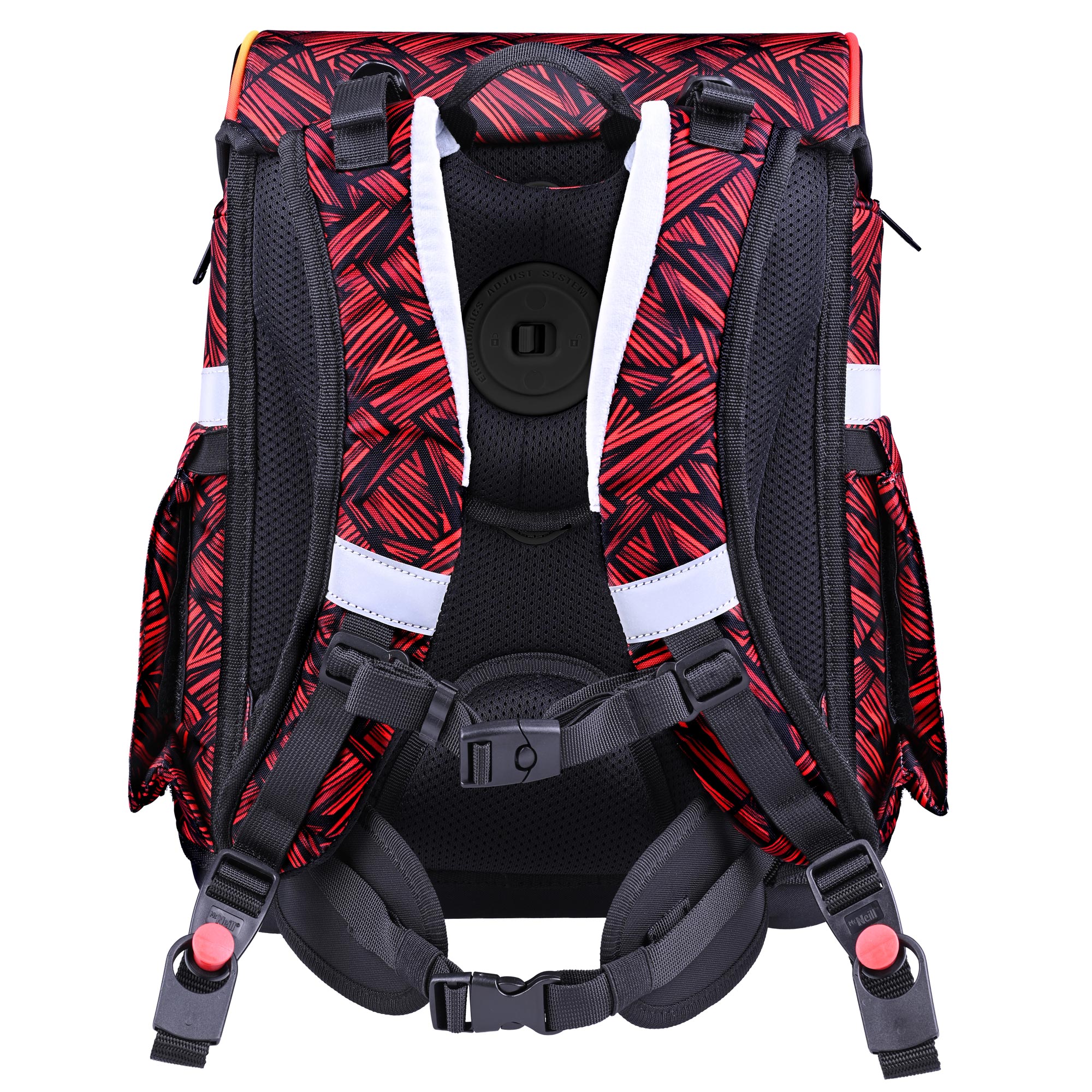 McNeill Primo Zack Schulranzen – 9-teiliges Set mit Brotdose, Trinkflasche & zwei McAddys – Bild 5