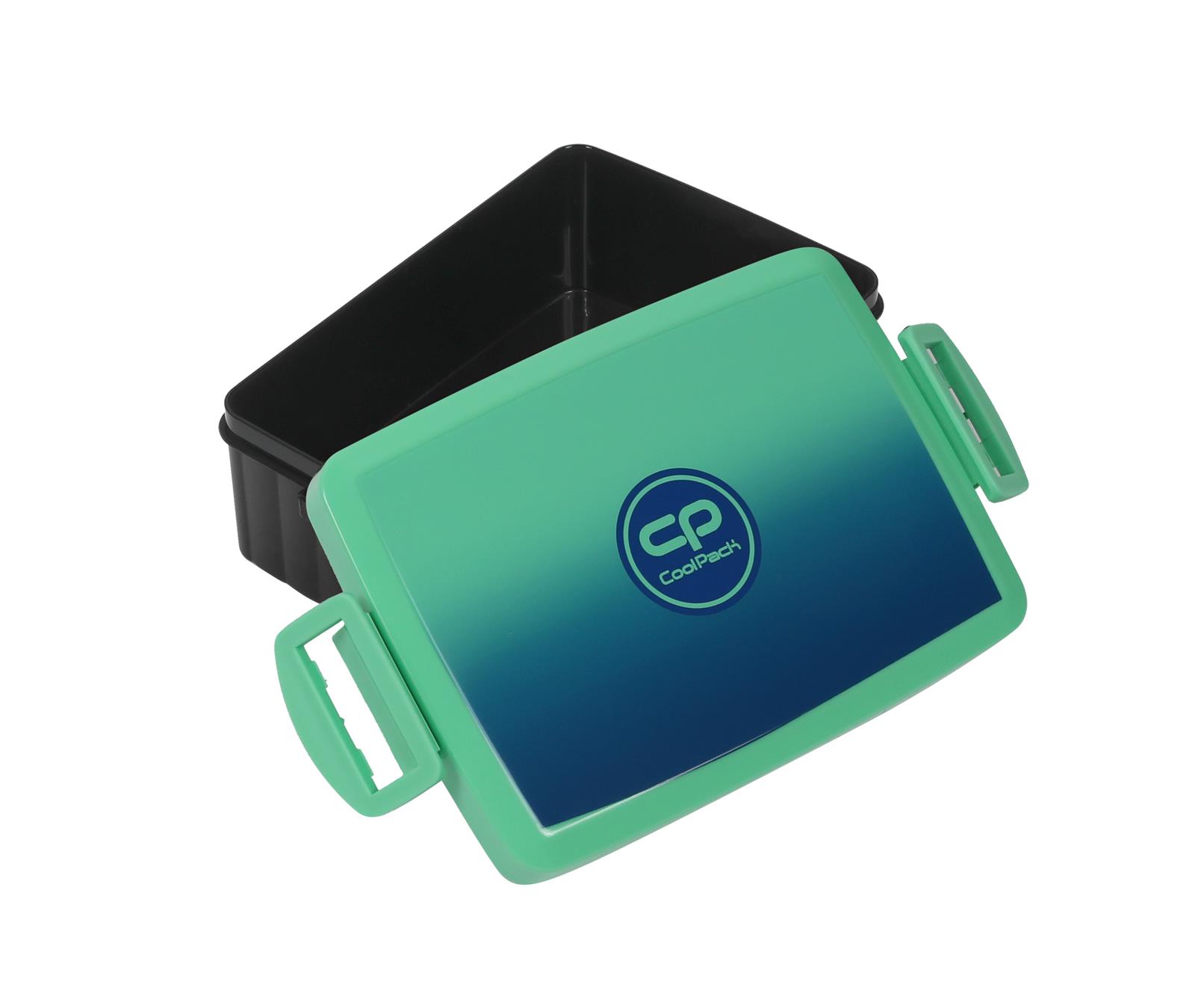 CoolPack Gradient Blue Lagoon – Lunch Box 1100 ml robust, leicht, BPA-frei, spülmaschinengeeignet – Bild 2